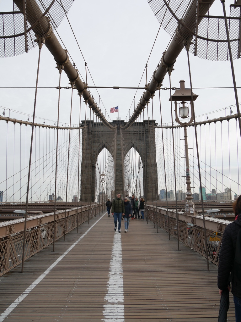 Blick auf die Brooklyn Bridge